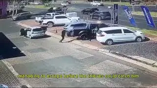 Car Thieves Caught on Camera South Africa