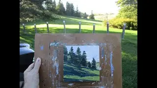 Prison Grounds Painting On Location