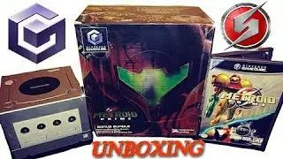 Nintendo GameCube Metroid Prime Bonus Bundle Unboxing!