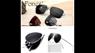 Солнцезащитные Очки из ТИТАНА (Fonex) за КОПЕЙКИ!!! TITANIUM Sunglasses are Cheap!