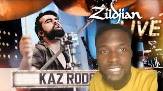 Kaz Rodriguez is the king of odd time signatures| Drummer's Reaction on Zildjian Live performance 😳🔥