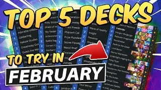 The BEST 5 Decks for FEBRUARY | Top Decks For The DARKMOON RACES! | Hearthstone Darkmoon Faire