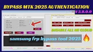ROM2Box 2025 v3.8.0.0 | bypass micloud | SAMSUNG FRP ENABLE ADB TOOL 2025 | Qualcomm MTK spd