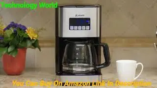 Atomi Smart Coffee Maker - WiFi-Compatible with Alexa, Google Assistant, iOS, Android Technology