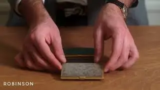 Robinson &bull; Picus &bull; Collection Corrosion Brass Card Case