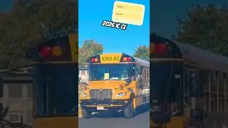 2026 IC CE drive by #schoolbusdriver #schoolbus #school #driver #shorts #driving #bus #cdl #traffic