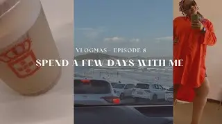 Vlogmas | Эпизод 8 | Еще кофе по утрам | Шоппинг #vlog #проведитеденьсо мной #vlogmas #пляж #веселье