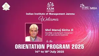 IIM Jammu Concludes Orientation Programme 2025 | Valedictory Ceremony & Inauguration Sports Complex