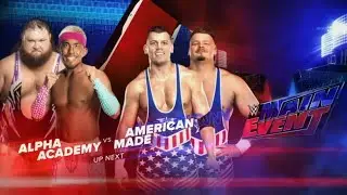 WWE 2K25 Alpha Academy Vs. American Made - WWE Main Event 2/5/26