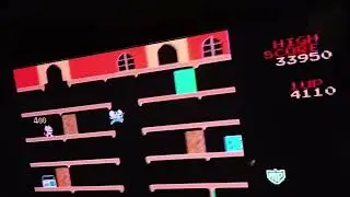 Playing our old pac man game from 2015