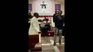 Prince celebrating with Deacon Eddie Williams' 88th birthday celebration in Baltimore