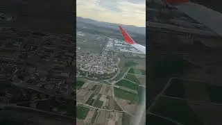Aproximación y aterrizaje en el aeropuerto de Logroño-Agoncillo. 28 de marzo de 2023