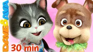 🐱Oscar Song and More Nursery Rhymes & Kids Songs by Dave and Ava 🐶