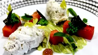 Chef Peter Frost: Alaskan Crab, Avocado and Watermelon Salad