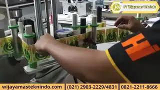 PLM 120R BEGINI CARA SETTING MESIN LABELLING SAMPE LABEL MENEMPEL OTOMATIS | AUTOMATIC LABELLING