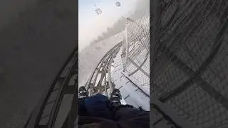 Alpine Coaster in Winter - More Fun Than Skiing! Real speed! #rodelbahn #alpinecoaster #ski #winter