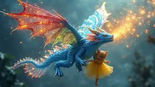 🎬 Story: The Lemon Cat and Her Glass Dragon&ldquo;She Raised a Dragon Like Her Own Child 🐉❤️&rdquo;#fantasy