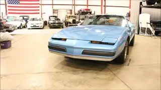 1988 Pontiac Firebird Blue
