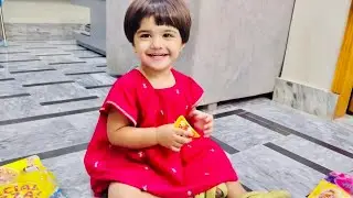 Toys for 3 year old baby | baby girl Ayzal enjoyed a lot | Baby vlog 