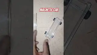 Magnetic car science project | magnet car experiment #magnet #experiment #scienceexperiment  #shorts