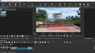 9, Shotcut, Como crear un texto con fondo transparente,