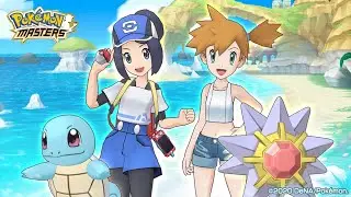 Pokemon Masters EX: Misty & Starmie Insane DPS Water Striker & Evasion Tank Build Showcase