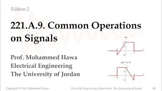 221.A.9. Common Operations on Signals