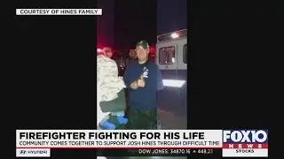 Elberta firefighter fights for his life, suffering from rare condition