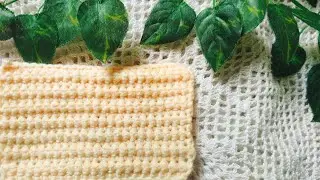 SUPER EASY & BEAUTIFUL CROCHET Pattern for Beginners💛⚡💯 Crochet stitch for Baby Blanket, Bag 👌