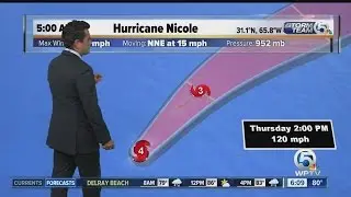 Hurricane Nicole approaches Bermuda as Category 4 storm