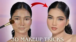 3D makeup techniques can enhance your face dimensions beautifully 😍| let me teach you in detailed