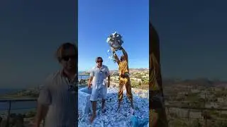 Money Rain! Two Men Throw $100 Bills in the Air! 💸💸