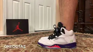 Air Jordan 5 Alternate Bel-Air Ghost Green