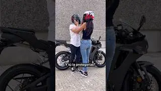 Y t&uacute; la proteger&iacute;as en caso de accidente? #moteros #bikelife #accidente