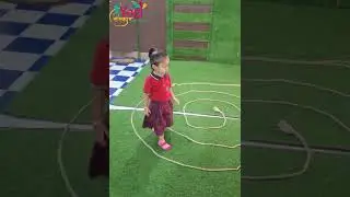 👣 Little Feet, Big Focus | Spiral Rope Walk Activity | Preschool Learning