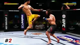 UFC 3 funniest knockouts!! #gaming #ufc #comedy #funny