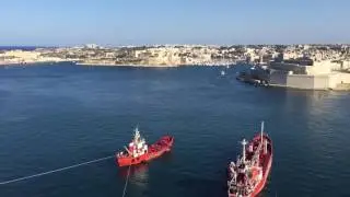 Rooftop view from Grand Harbour Hotel Valletta Malta