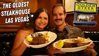 We Are Back At The Best & Oldest Steakhouse In Vegas!! GOLDEN STEER STEAKHOUSE