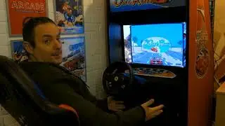 Any good? OutRun MAME gameplay on amazing DIY build racing arcade cab