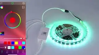 The difference between RGB and RGBIC led strip lights.