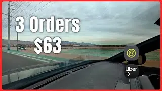 A Short Tuesday Delivery Day in Las Vegas&hellip; 3 Orders, $63 in 1.5 Hours