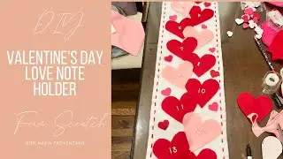 DIY Valentine's Day Love Note Holder
