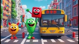 Wheels Go Round in the City | Exciting Nursery Rhyme for Toddlers | Fun City Wheels Song