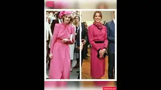 👑👸🏻Princess Kate Middleton wear same dresses👗 as 👑👸🏻Princess Diana 💖