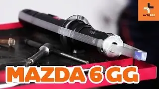 Hvordan bytte foran st&oslash;tdemper p&aring; Mazda 6 GY BRUKSANVISNING | AUTODOC