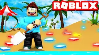 *NEW* BEACH UPDATE IN ROBLOX MINING SIMULATOR!