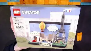 LEGO Creator Paris Postcard 40568 Review! Second Postcard I've Built. I Think I Prefer London.