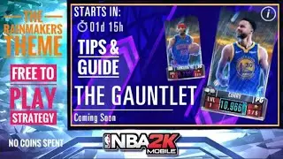 NBA 2k Mobile Rainmakers Gauntlet [Tips & Guide]