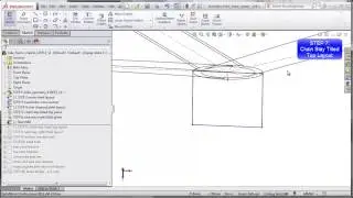 DSID129, Solidworks Project 8-3, Bicycle Frame - Tilted Stay Layouts
