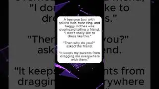 Teen Fashion Excuse #TeenHumor #FunnyJokes #ParentProblems #ShortsComedy #LOL